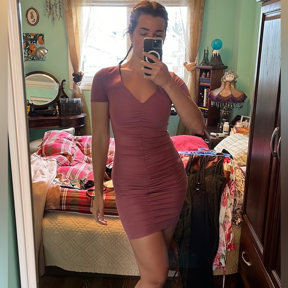 ZARA Mauve body on Dress - Picture 8 of 8